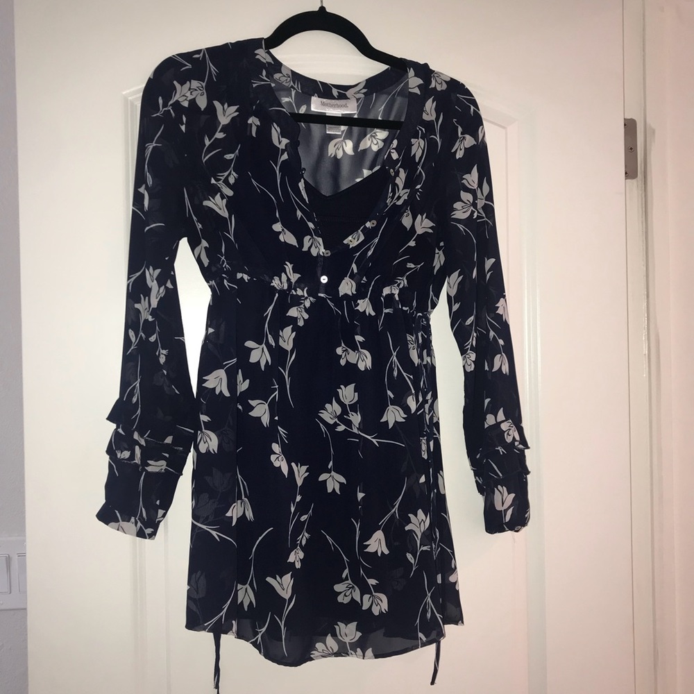 Flower maternity dress (SOLD)